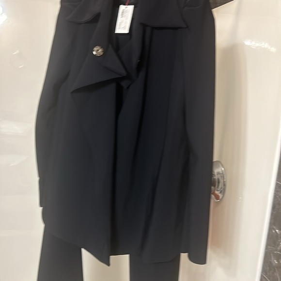 Greta Constantine Navy Blue blazer set size Large - Picture 15 of 17